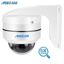 CCTV 현관 돔카메라 CCTV 펫 가정용 cctv 이글루캠 집안 캠 카메라 야외 미니 돔 자동 줌 오디오 카드 슬롯 보안 카메라시시티비 외부 설치 강아지, 브래킷 포함 5mp ptz, 2.8-12mm 줌