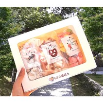 [15시 이전 주문 당일발송] 선물용으로 딱 좋은 1만원 머랭쿠키3종SET(+상자포함) 어린이간식 생일선물 단체선물 설선물, 프레첼, 바나나, 바나나