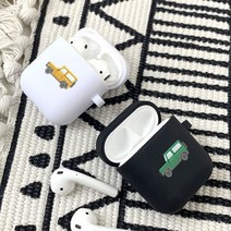 [바보사랑] [호환용] 벼기 뛰뛰빵빵 에어팟케이스, 색상선택:아이폰SE2 / 디자인선택:주황