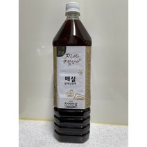 지리산자연밥상 지리산 4년숙성 황매실 원액 매실 액기스 임산부 매실청 매실액 1.5L 1개, 매실 황매실원액