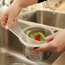 싱크대거름망 배수구필터 60매 음식물 쓰레기망 옥수수전분