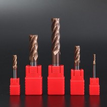 1Pcs HRC56 d1-d12 텅스텐 카바이드 엔드 밀 4 플루트 CNC 밀링 커터 공구 페이스 및 슬롯 가공 코팅, D1.5x4.5xD4x50L