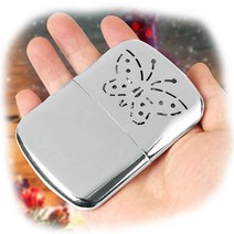 신나라-닷컴_지포형 메탈실버 손난로(10cm) 포켓 방한 형손 스텐 연속형 겨울필수품 다회용_ tlsskfk, 이상품찜!, 신-컴-선택사항없습니다