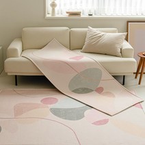 페블 모던 이지 케어 발수 디자인 러그 2size