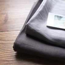 [천매니아] 140cm_고급실키 레이온린넨_시에스타 4종, 브라운빛 차콜