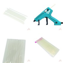 핫멜트 스틱 글루건심 슬림 10P 글루건심대 글루스틱 글루심