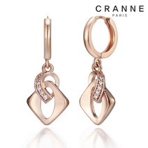 끄란느 14K 여성용 원터치 귀걸이 (gold pin) C24EGP163