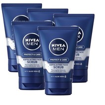 니베아 프로텍트 앤 케어 페이스 스크럽 125ml Nivea Protect Care Face Scrub, 5개