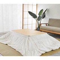 코타츠 테이블 온열 코다츠 블랭킷 짱구 거실 탁자, 벨벳 블루 그레이