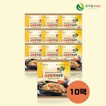 한우물 오리지날 사천중화 볶음밥 10봉지, 단품