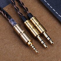 게임기 연결 충전 케이블 OPENHEART 헤드폰 용 8 코어 케이블 1 ~ 2 잭 3.5/2.5/4.4mm 밸런스 업그레이드 교체 실버 케이블 1.4m 성격, 상세 설명 참조3