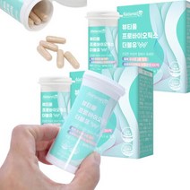 신바이오틱스 생유산균 프로바이오틱스유산균 W 60캡슐2개월분, 500mg 60캡슐 2개월분