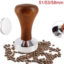 도징컵 커피템퍼 커피 카페 탬퍼 클럽 찌꺼기통 도징링 51mm 53mm 58mm 플랫, 51mm 120ml 컵