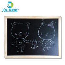 Xnindi 목재 프레임 마그네틱 칠판 드라이 지우기 레스토랑 사무용품 30*40cm 홈 데코레이션 블랙 보드 신제품 사무실