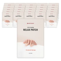메디테라피 릴렉스패치 셀프족욕 발패치 발바닥패치 온열발패치 목초수액패치 다리순환 붓기개선 온열케어, 5박스, 25개