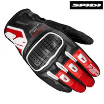 스피디 SPIDI B94 G-WARRIOR SHORT GLOVE 오토바이 장갑 메쉬글러브, BLACK/RED