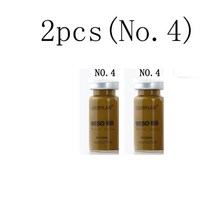 BB크림 비비크림 커버력좋은 크론 8ml 글로우 메조 비비 세럼 이펙티브 화이트닝 애드 파운데이션 나이아신아마이드펩타이드를 위한 효과적인 브라이트닝 안티에이징, 깊은 2pcs