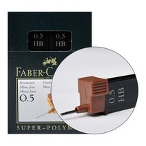 [알파] [파버카스텔]샤프심 슈퍼폴리머 0.5mm 갑(12개입), 옵션:[5008380]3H(120513)