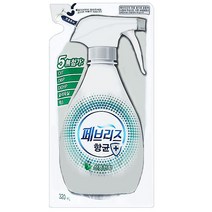페브리즈 항균 플러스 섬유탈취제 보충형, 320ml, 3개, 산뜻한향
