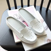 베니바니 에어쿠션 소가죽 슬리퍼 샌들 쪼리 여자 여성 신발
