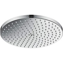 독일 hansgrohe 한스그로헤 화장실 샤워수전 공기절수 샤워헤드 벽걸이형 2762300, 케이블 연결, 1개의 빔 유형(파우더레인)