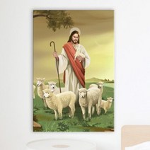 꾸밈 iw564-주예수그리스도세로중형노프레임 액자, 3타입