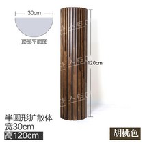 녹음실 방음 디퓨저 사운드 흡음판 음향판 반사판 흡음 원목 방음판 확산 방음벽 방음재, 30x120 디퓨저 월넛색상