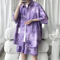 하와이안셔츠 남자린넨 남성 여름 오버핏 반팔 빅사이즈 꽃 남방 바캉스룩 얇