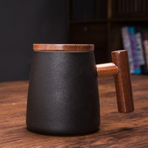 대형 용량의 가정용 컵 개인 컵 개인 컵 차 분리 컵 가있는 세라믹 마크 컵, 401-500ml, 22 필터가없는 요소