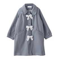 여자 피코트 클래식 맥 모직 버튼 더블 코트 더플 여성 자켓