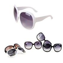 여성 오버사이즈 틴트 선글라스