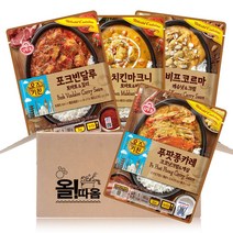 올따옴 오뚜기 오즈키친 카레 기획세트 (비프코르마+치킨마크니+푸팟퐁+포크반달루)2개씩