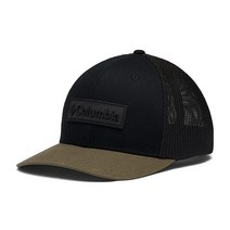 Columbia 여성용 메시 볼 캡 블랙/스톤 그린 피크2리버 스몰/미디엄 [관부가세 포함] 813749, Black/Olive Green