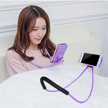 스탠드업 [목걸이거치대] 핸드폰 목걸이거치대 휴대폰홀더, 레드