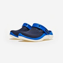 (국내매장판) 크록스 라이트라이드 360 클로그 키즈 CRS207021 NAVY/BRIGHT COBALT