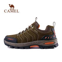 하이킹용품 골든 카멜 Zapatos 하이킹 신발 여성 정품 가죽 MenShoe 안티-슬립 통풍 야외 등산 트레킹 남성 등산화
