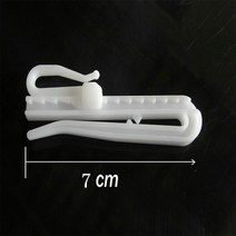 인테리어 아기방 어린이 DIY 가정 스테인레스 금속 샤워 커튼 후크 액세서리 천 창 링, [04] 20 pieces, [01] Style 1