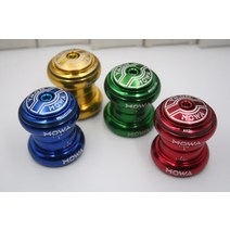 자전거프레임 픽시프레임 자전거부품 MOWA AHS 1-1/8 "나사없는 헤드셋 115G 멀티 컬러 MTB 도로 자전, 02 빨간