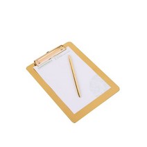 메탈 메뉴판 클립보드 L, 골드클립보드 L 250 x 180