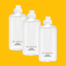 닥터 반코르 클렌징워터 500ml 3병 만니톨 클렌징 워터 50000ppm, 만니톨 클렌징 워터 3병
