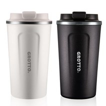 [천삼백케이] [그랏토] 그랏토 텀블러 보온보냉 진공컵 씨씨 510ml, 화이트