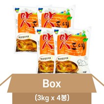 햇이슬 맛드네 3kg X4개 핵산조미료, 단품