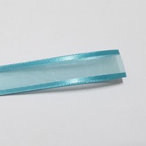 선물포장리본 꽃포장리본 양면 오간디 리본 (폭 6mm 길이90m)(폭 10mm/15mm/25mm/35mm 길이 45mm), 11(블루)