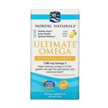 노르딕 네추럴 울티메이트 오메가 3 레몬 640mg 60정, 1개, 기본