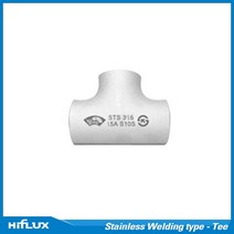 유성벤드 스텐 용접 관이음쇠 피팅 - TEE (S20) SUS316 32A-15A, 1개