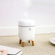 라온하제 스툴 초음파 미니 가습기 화이트