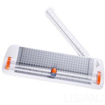 리시안제이 트리머형 안전 종이 재단기 A4 서류재단 격자가이드