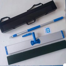 에스컬레이터 청소 브러쉬 빌딩 상가 쇼핑몰 백화점 수직면 청소용품 도구, 80cm, W타입