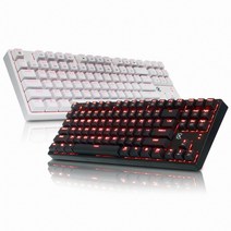 COX CK250 교체축 LED 기계식 게이밍 텐키리스 화이트 갈축