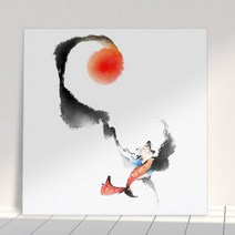 아크릴액자/한국전통춤수묵화01(중형)